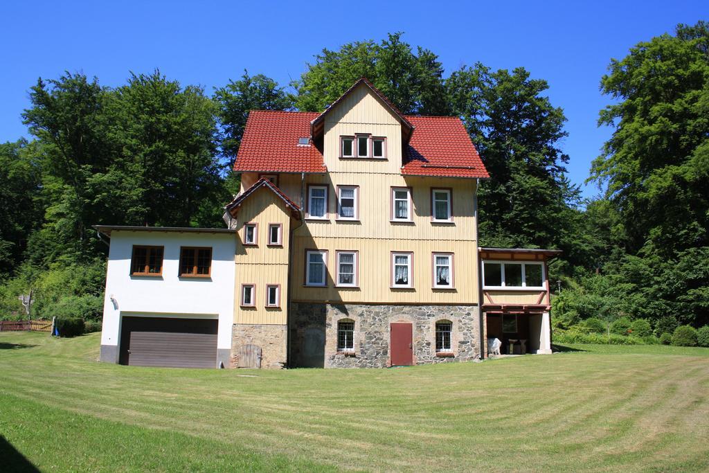 Pension Waldfrieden Thale Exterior foto
